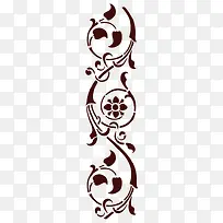 印花纹理  古风