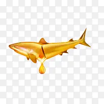滴油的金色鱼