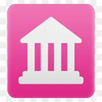 图书馆粉红色的magical-dust-pink-icons