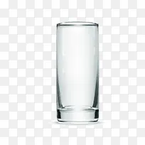 矢量质感玻璃杯素材