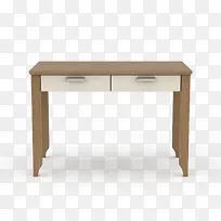 木头方形会议桌子