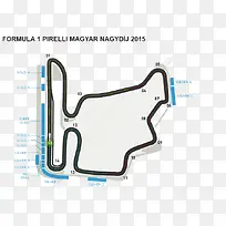 F1赛道分析图