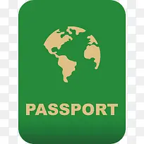 护照png矢量元素