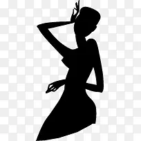 性感妖娆美女剪影