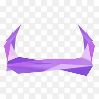 炫酷紫色水晶边框