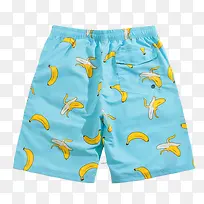 蓝色香蕉男士沙滩裤
