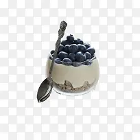 蓝莓酸奶杯