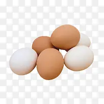 六颗红白鸡蛋