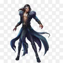 古风玄幻冷酷黑衣少年