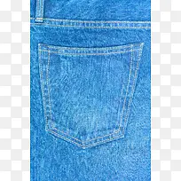 蓝色牛仔裤裤包