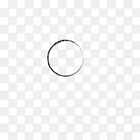 创意黑色圆形圆圈效果