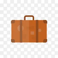 橙色的手提箱