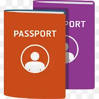 护照矢量素材
