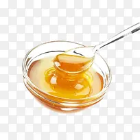 养生食品土蜂蜜透明素材