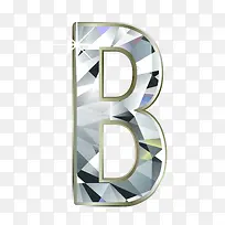 钻石英文字母B