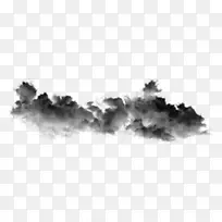 乌云透明烟雾云朵装饰