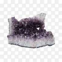 紫水晶石块