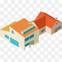 建筑高楼城镇都市地产