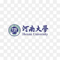河南大学logo