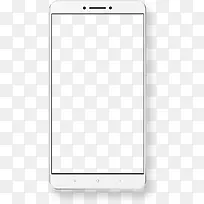 手机白色屏幕模板