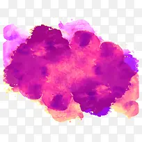 紫色水彩底纹