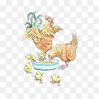 卡通小鸡