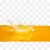 黄色的橙汁