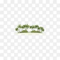 海岛植物手绘