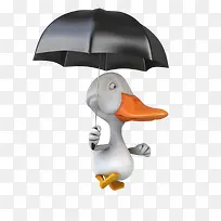 小鸭子打伞