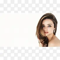长发飘飘的黄头发美女