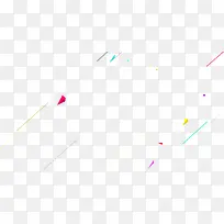几何图红色锥形几何图红色线条