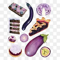 紫色食物