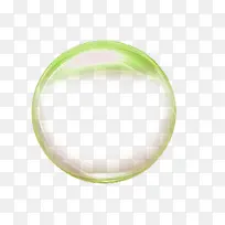 绿色晶莹气泡设计