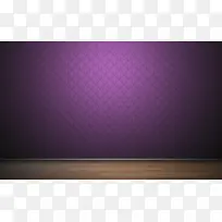 紫色菱格灯光软包