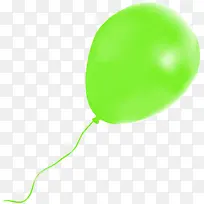 绿色飘扬的气球高清素材