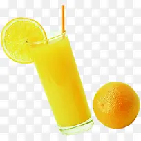 橙子饮料冷饮效果设计