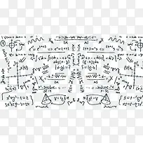 手写数学解题方程式