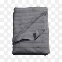 灰色浴巾