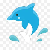 蓝色海豚