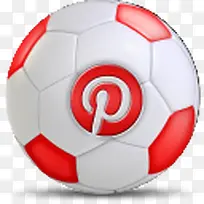 足球社交媒体PNG网页图标足球