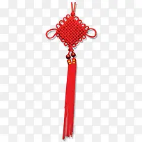 红色装饰中国结