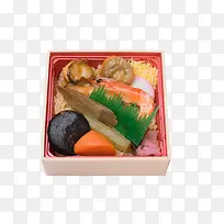 虾肉蔬菜饭盒