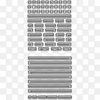 数字按键矢量素材
