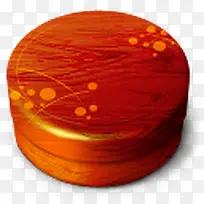 红柚木 化妆盒png素材
