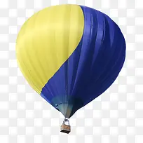 蓝黄色条纹氢气球