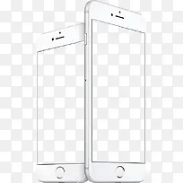 白色手机边框效果设计