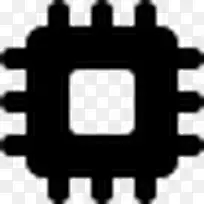 芯片黑色的wpzoom-developer-icons