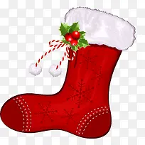 红色圣诞节袜子