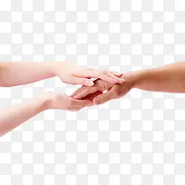 交流的手