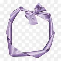 紫色丝带